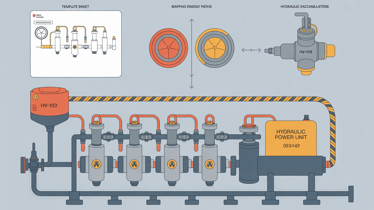 Layered illustration of creating effective machine-specific lockout procedures.